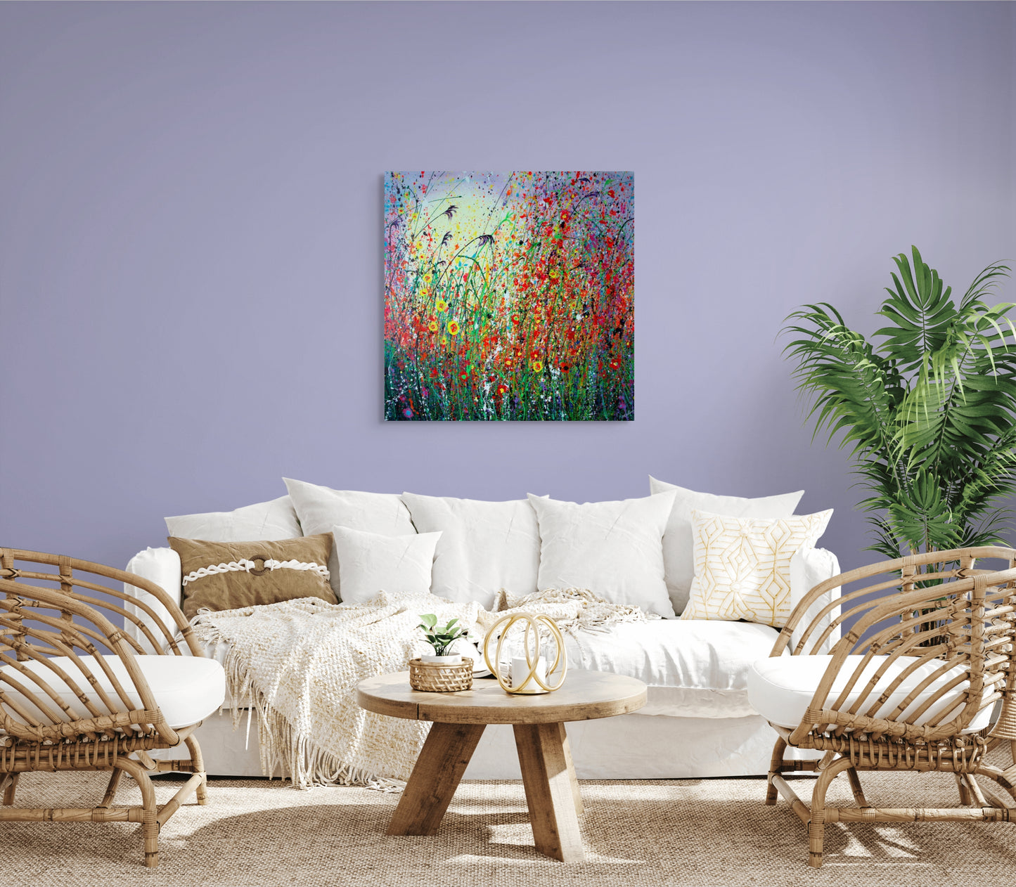 Zentangled - Canvas Print