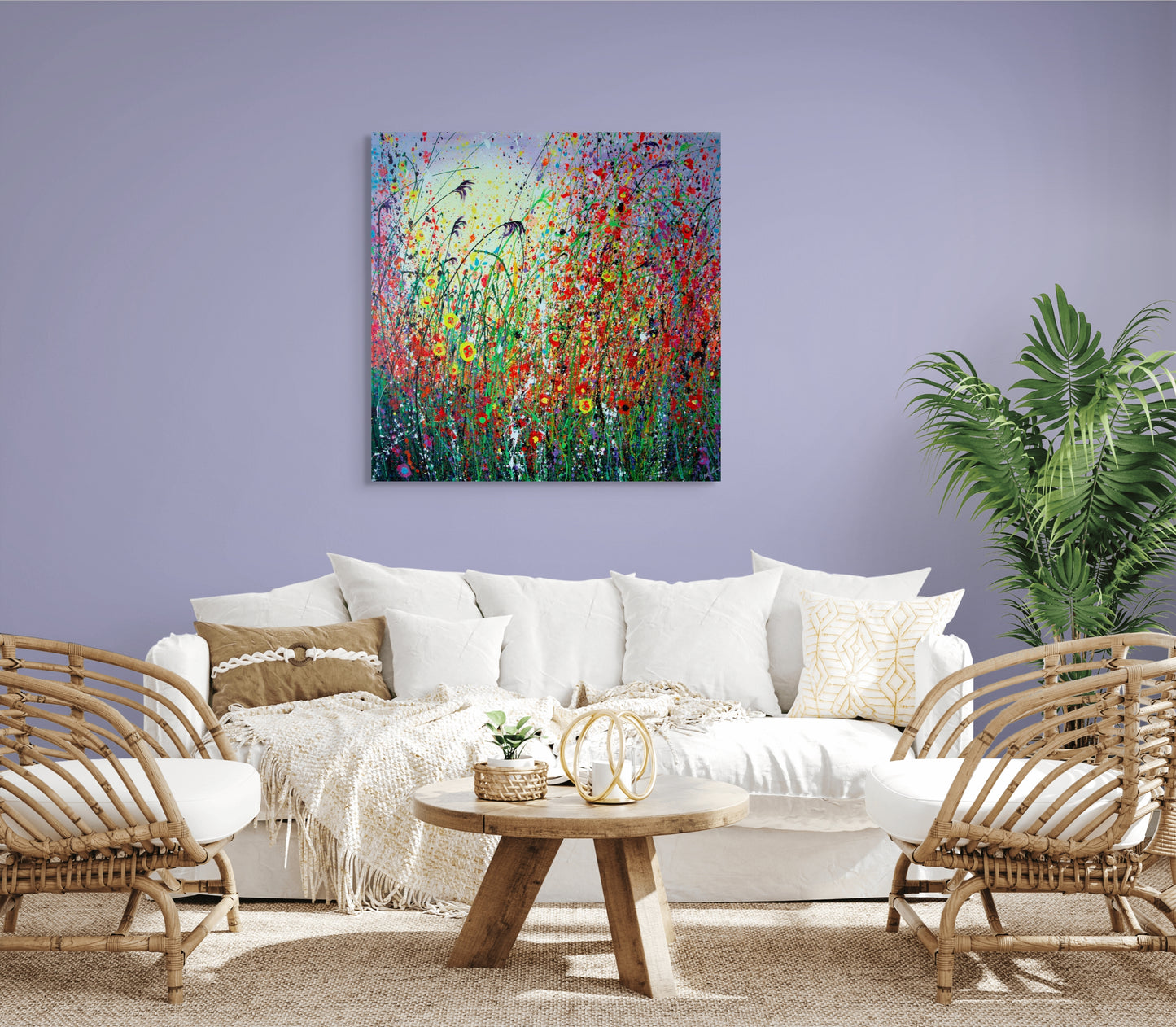 Zentangled - Canvas Print