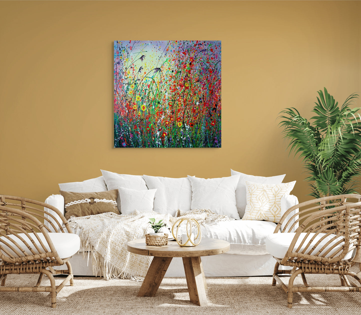 Zentangled - Canvas Print