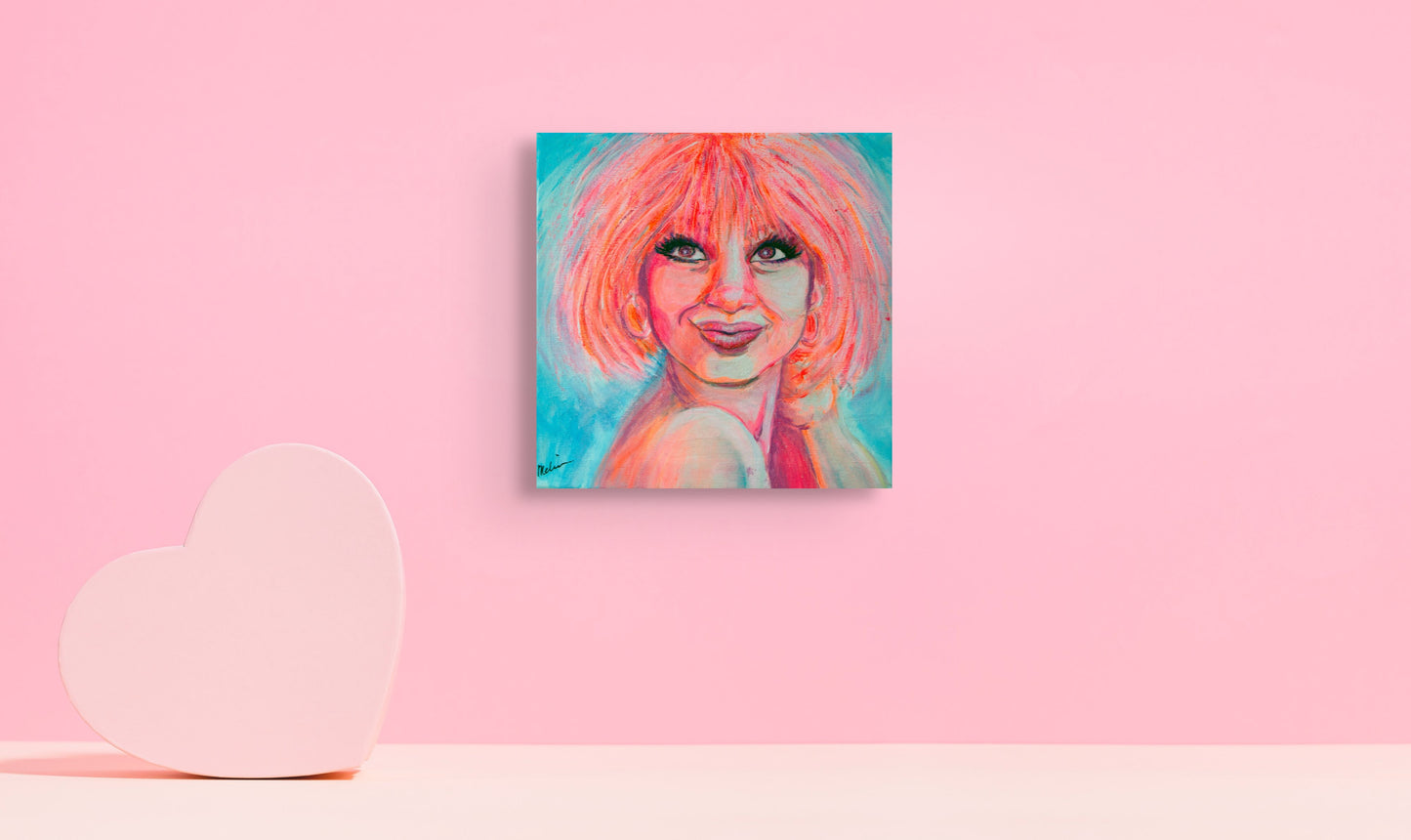 Pretty In Pink - ORIGINAL PAINTING