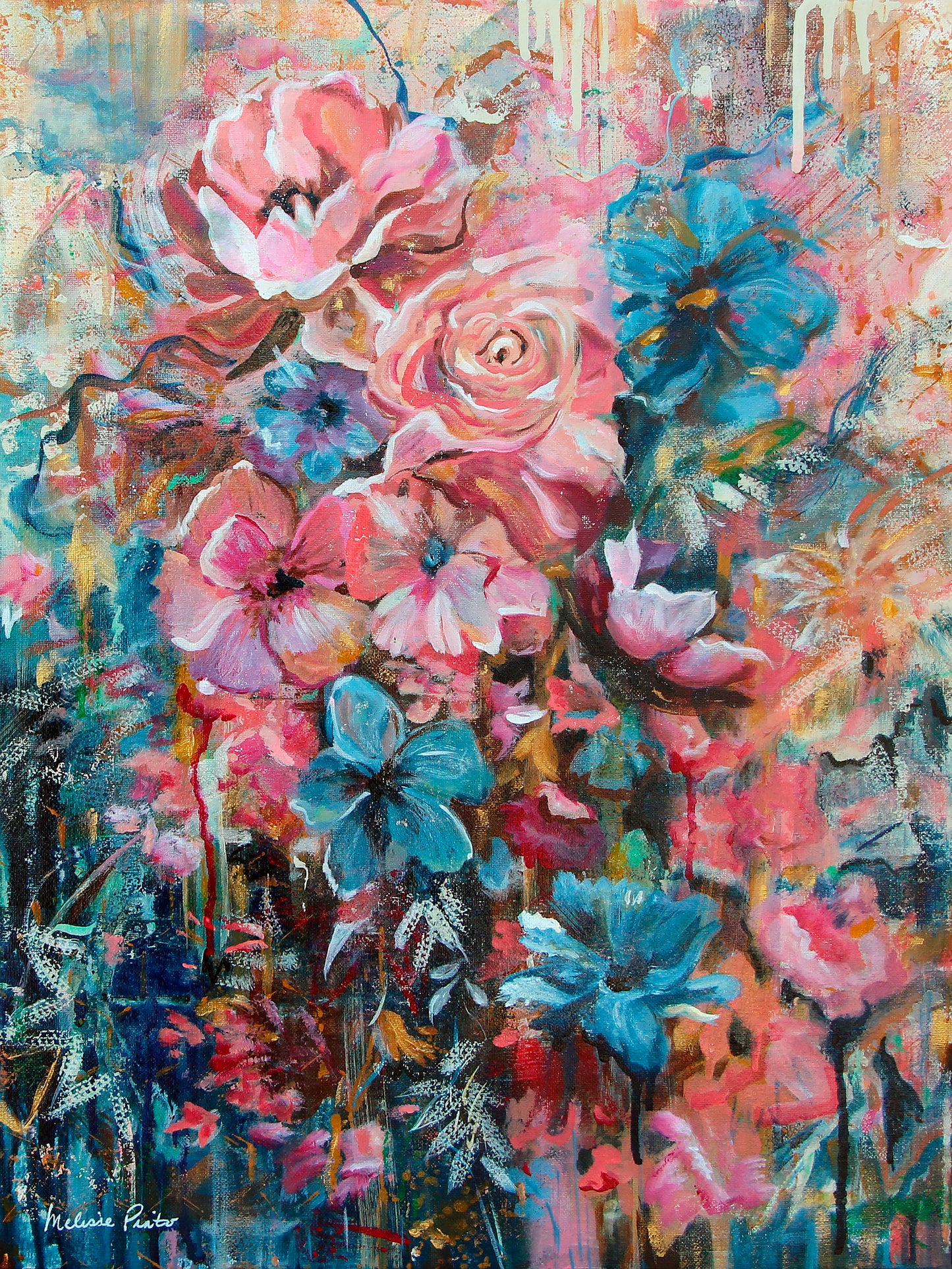 Floral Rhapsody - Canvas Print