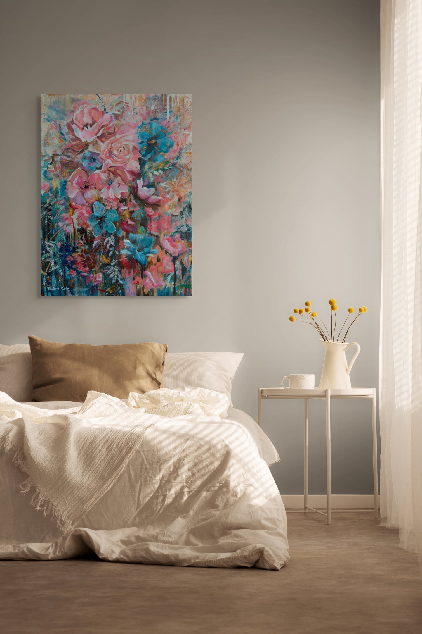 Floral Rhapsody - Canvas Print