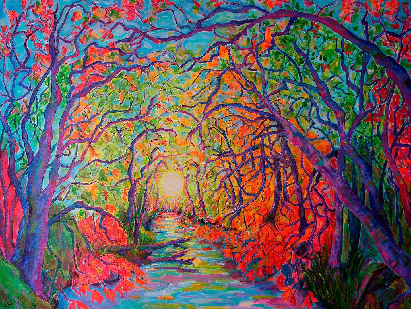 Oak Creek - ORIGINAL PAINTING