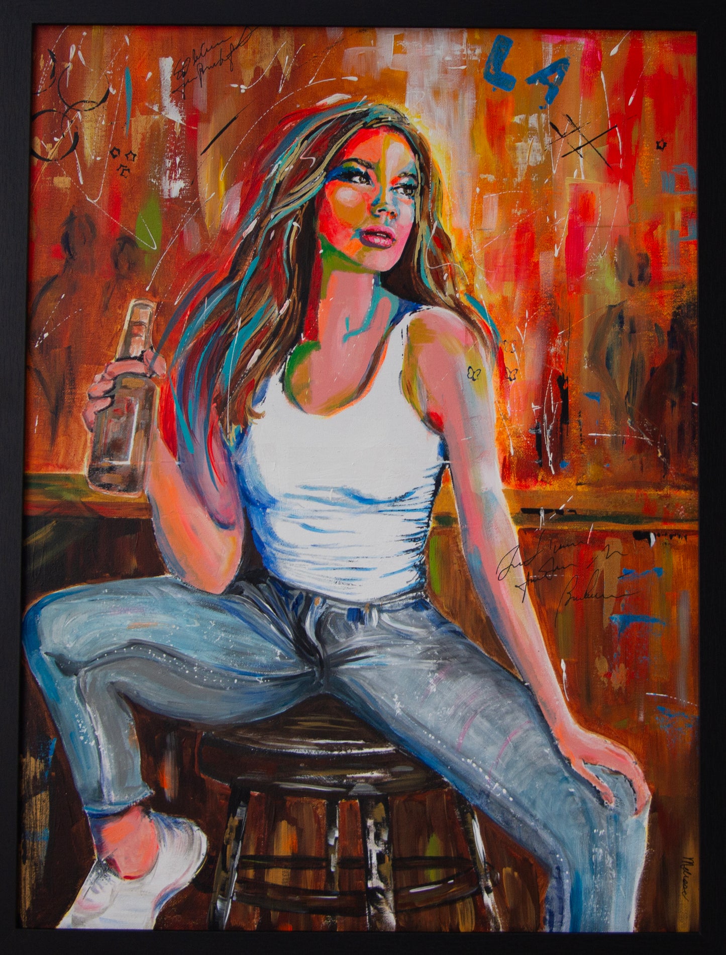 Whiskey & Wildfire - ORIGINAL PAINTING