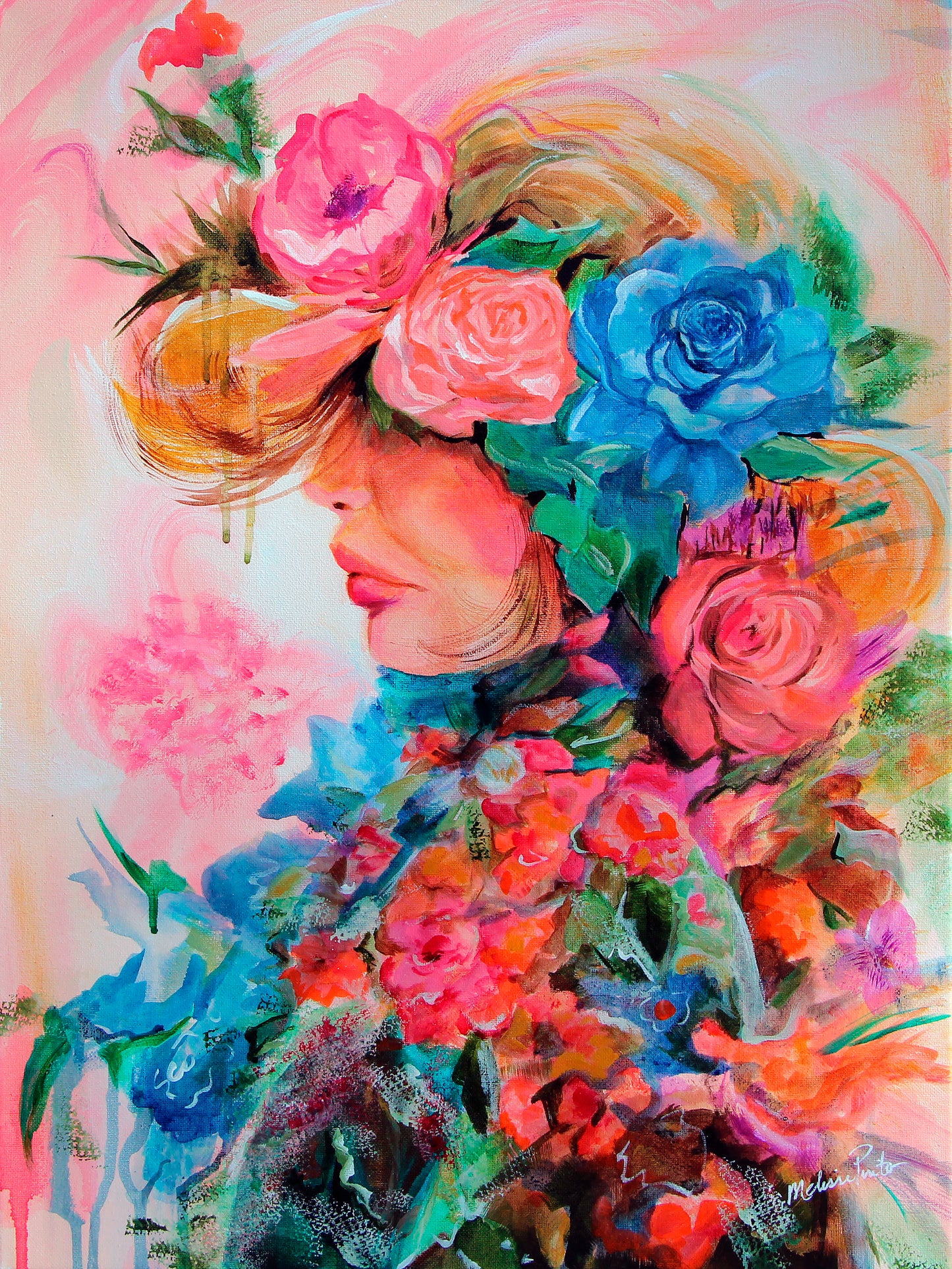 The Easter Bonnet - ORIGINAL PAINTING