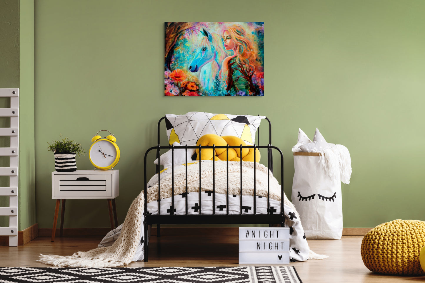 Enchanted Forest - Fantasy Dreamscape - ORIGINAL PAINTING