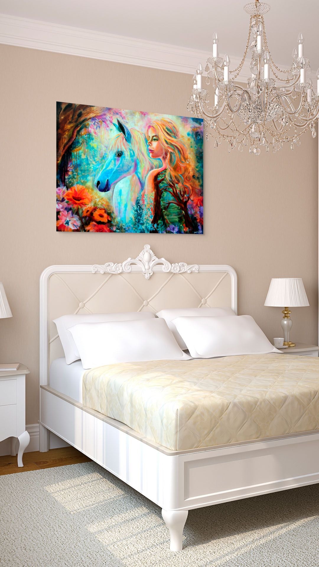 Enchanted Forest - Fantasy Dreamscape - ORIGINAL PAINTING