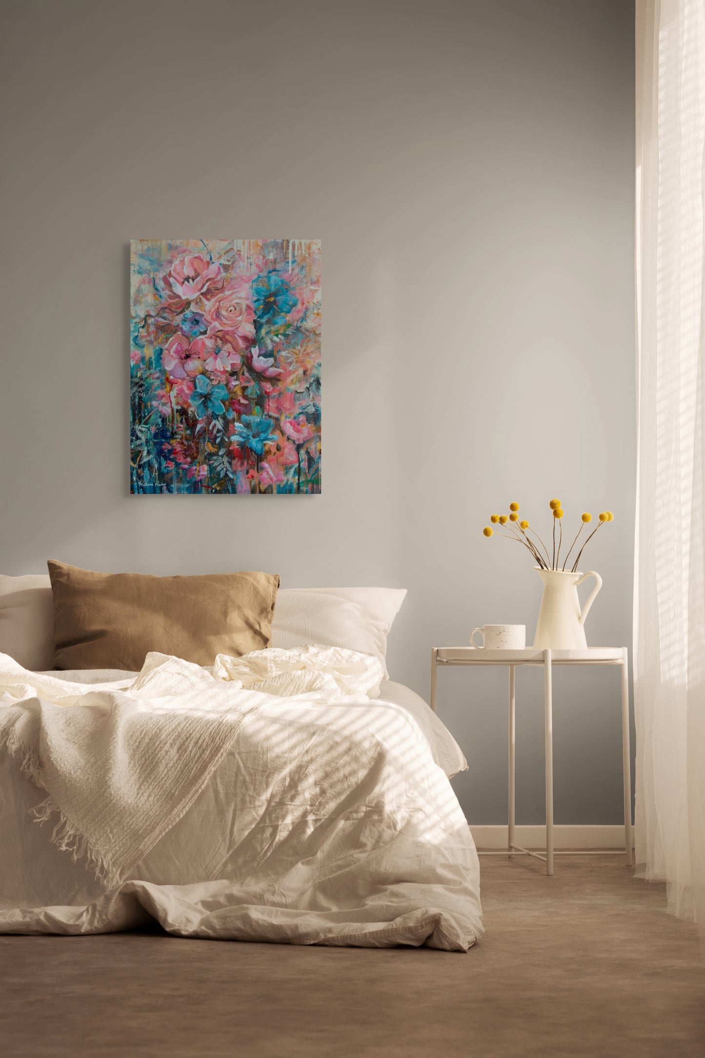 Floral Rhapsody - Canvas Print
