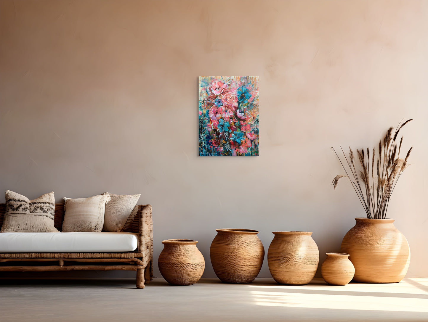 Floral Rhapsody - Canvas Print