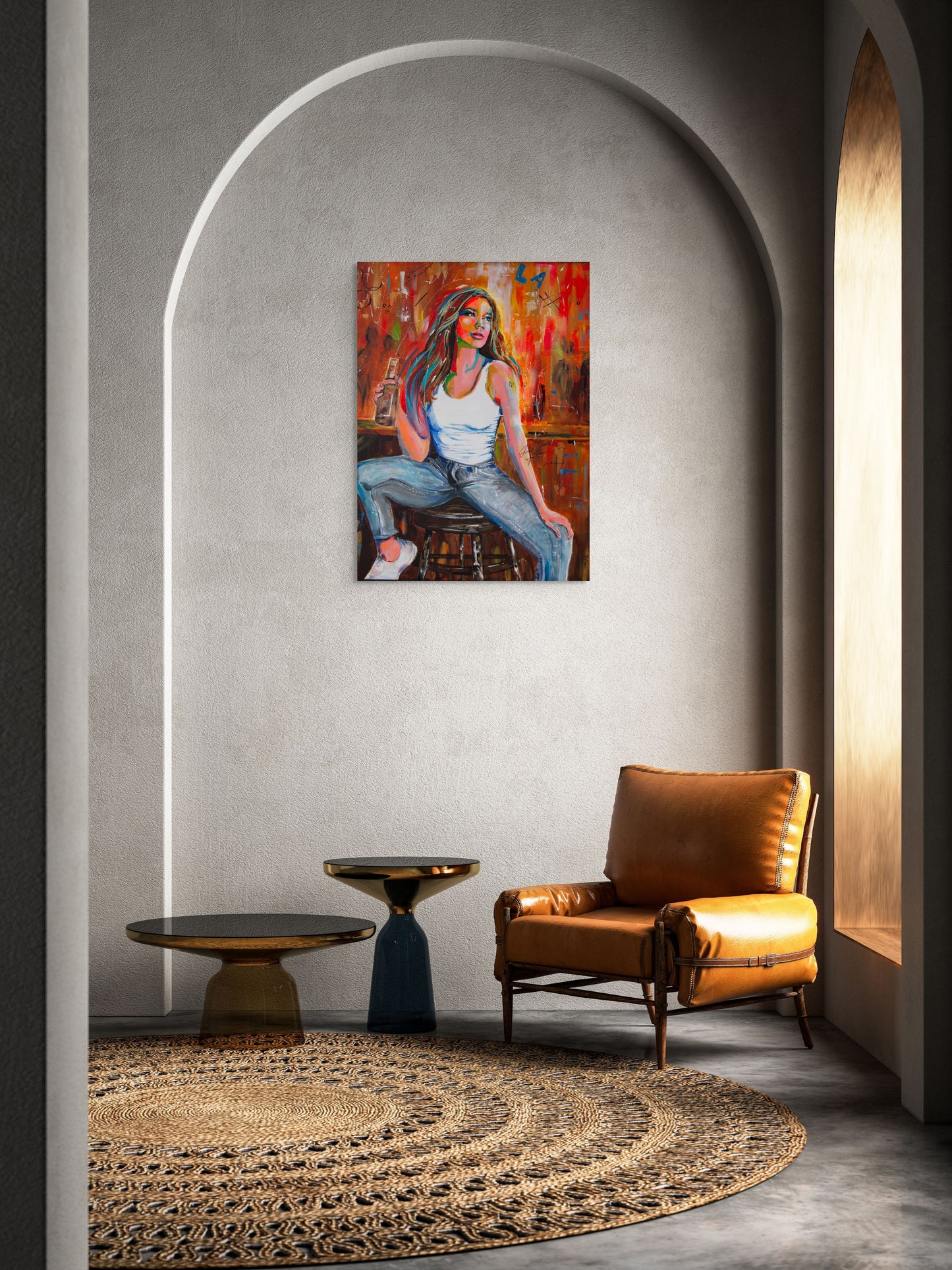Whiskey & Wildfire - CANVAS PRINT