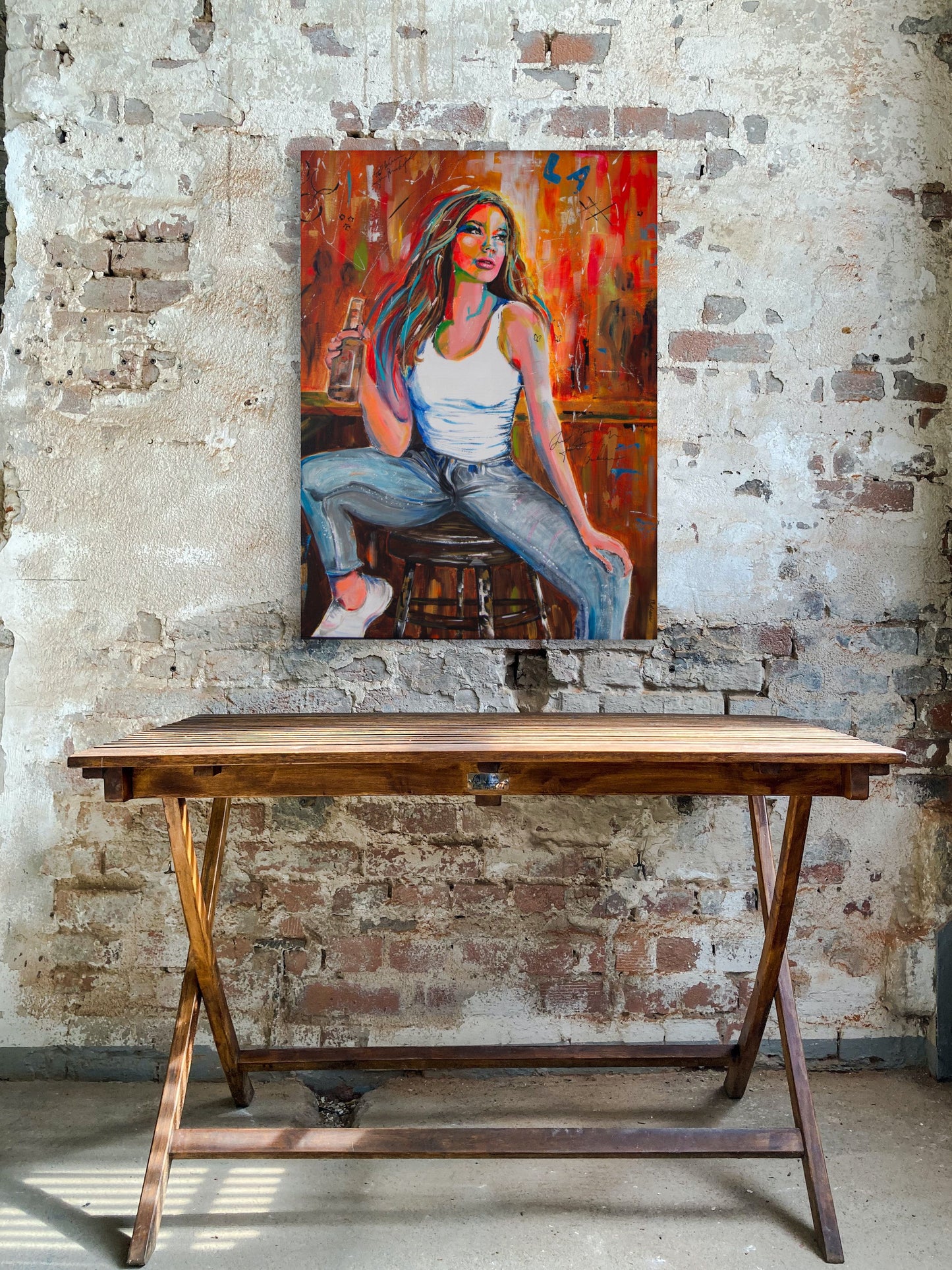 Whiskey & Wildfire - ORIGINAL PAINTING