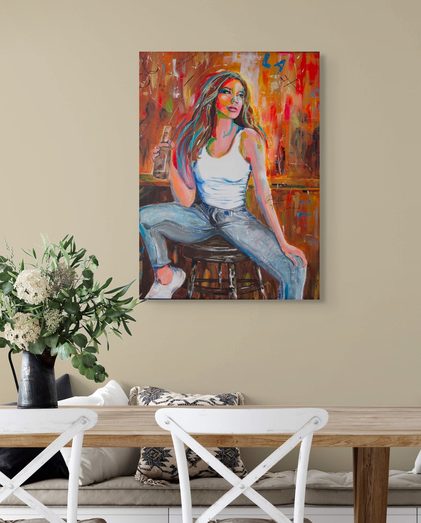 Whiskey & Wildfire - CANVAS PRINT