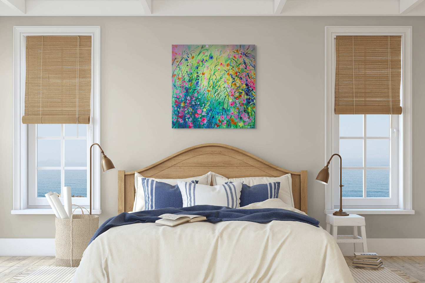 Sunshine and Wildflowers - Canvas Print