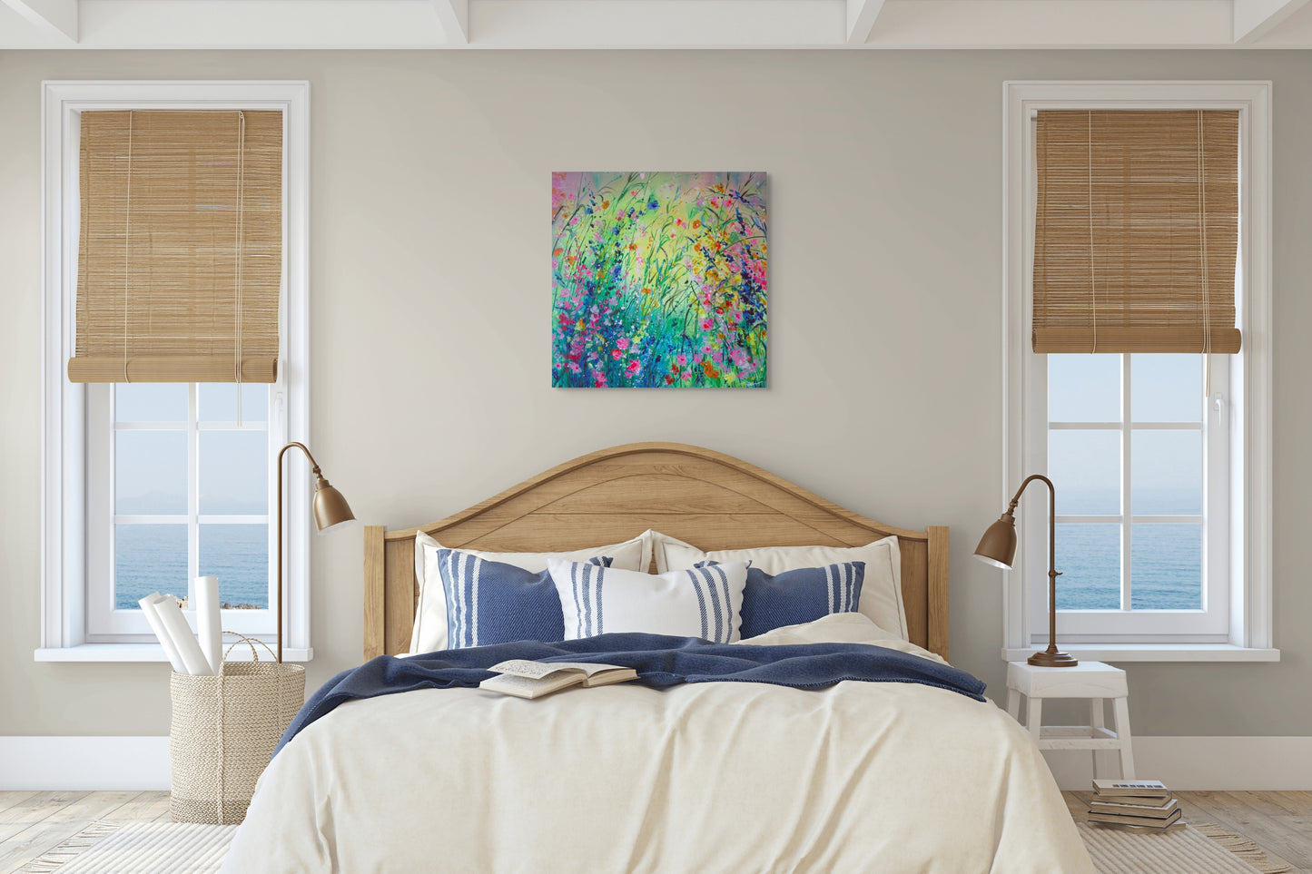 Sunshine and Wildflowers - Canvas Print