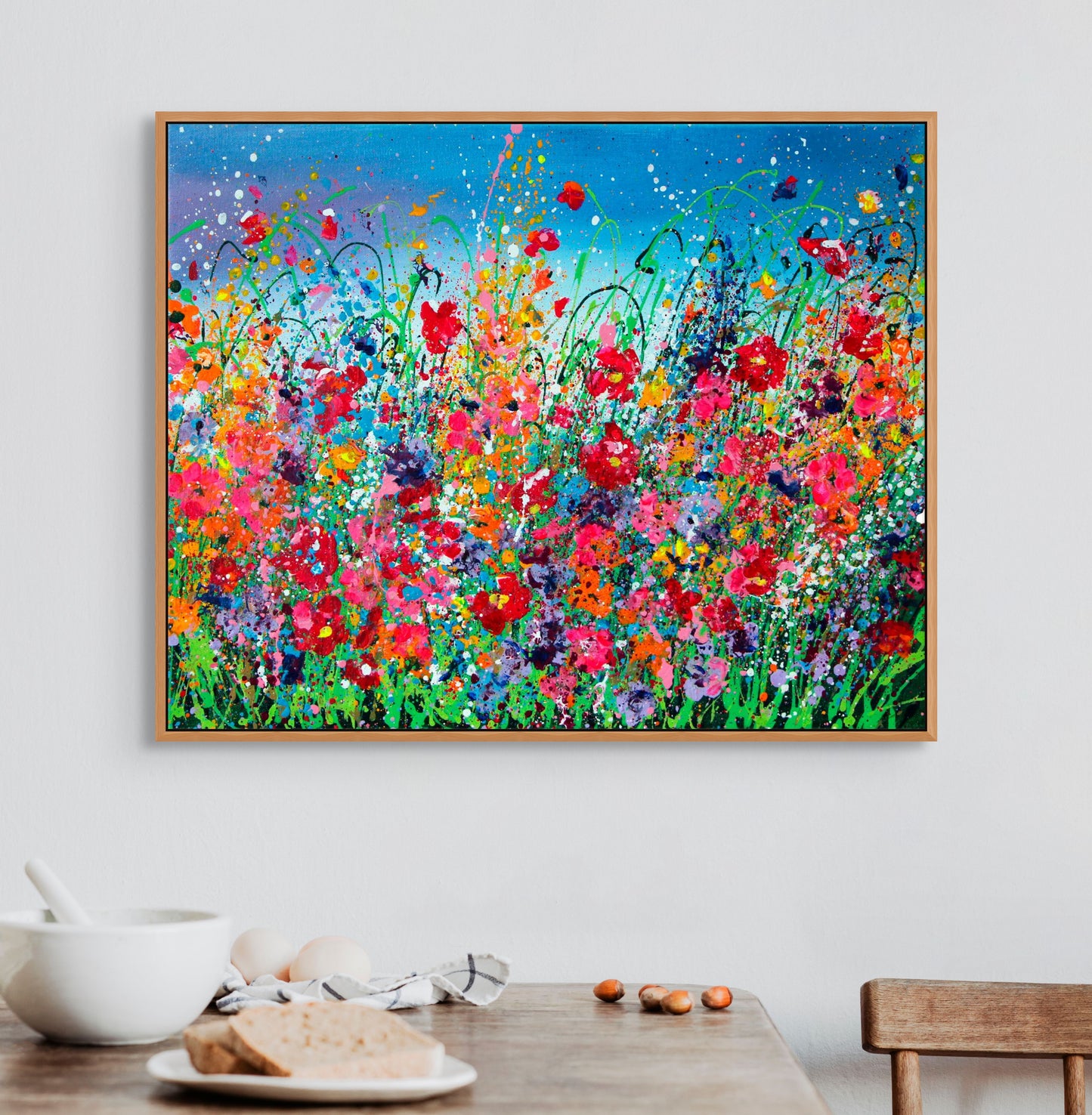 Sunrise Over the Garden - CANVAS PRINT