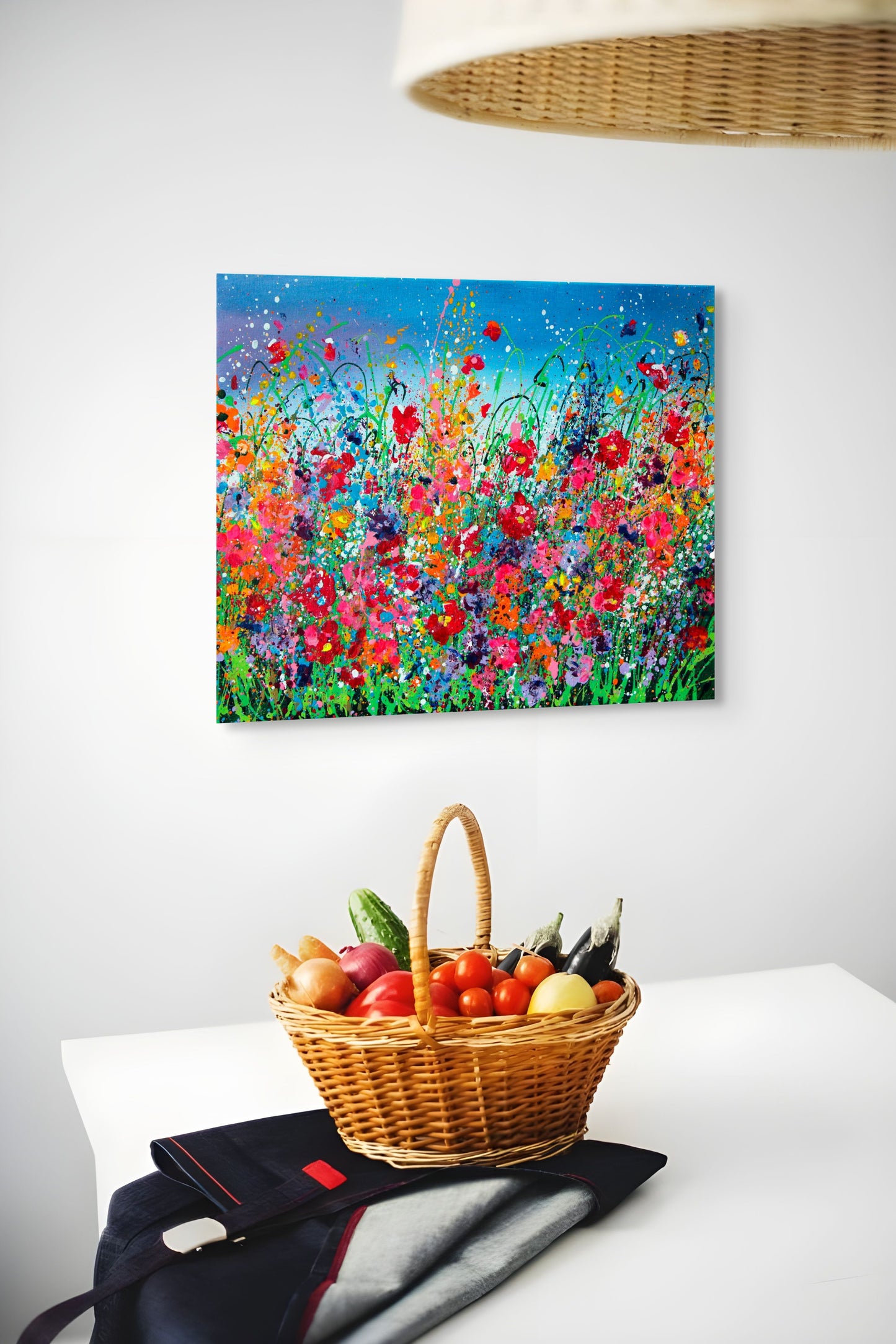 Sunrise Over the Garden - CANVAS PRINT