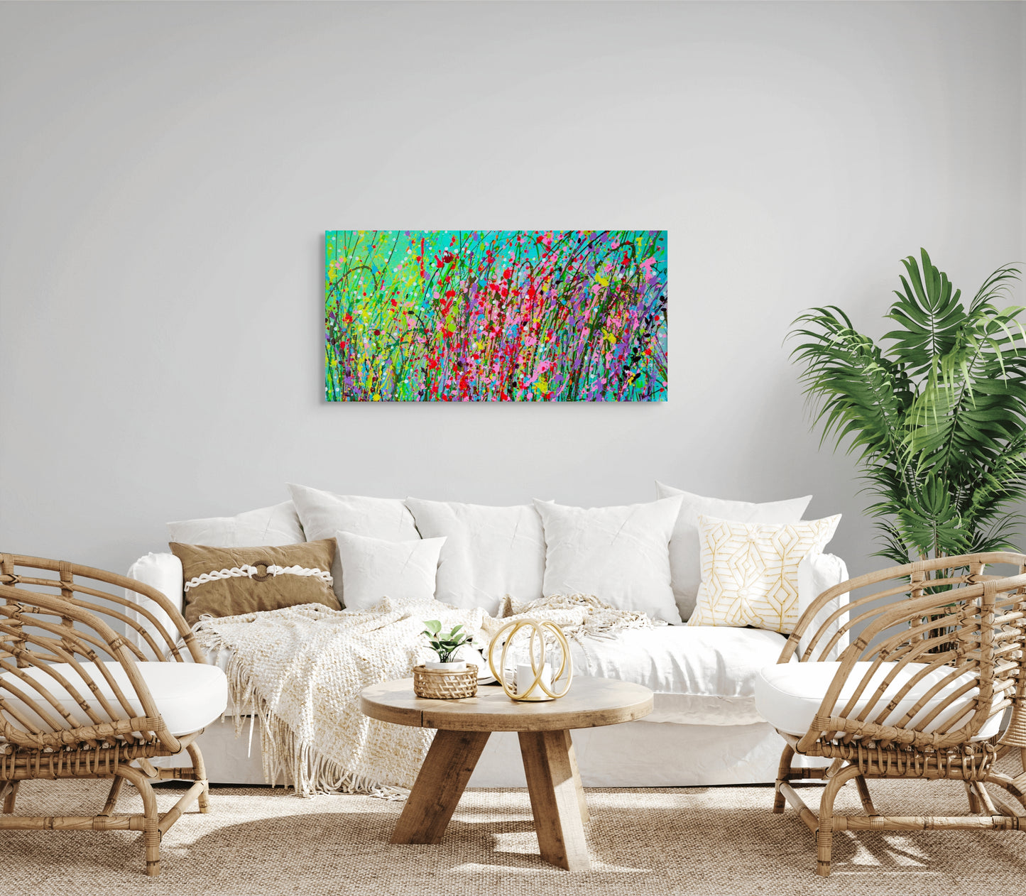 Wildflower Whimsy - CANVAS PRINT