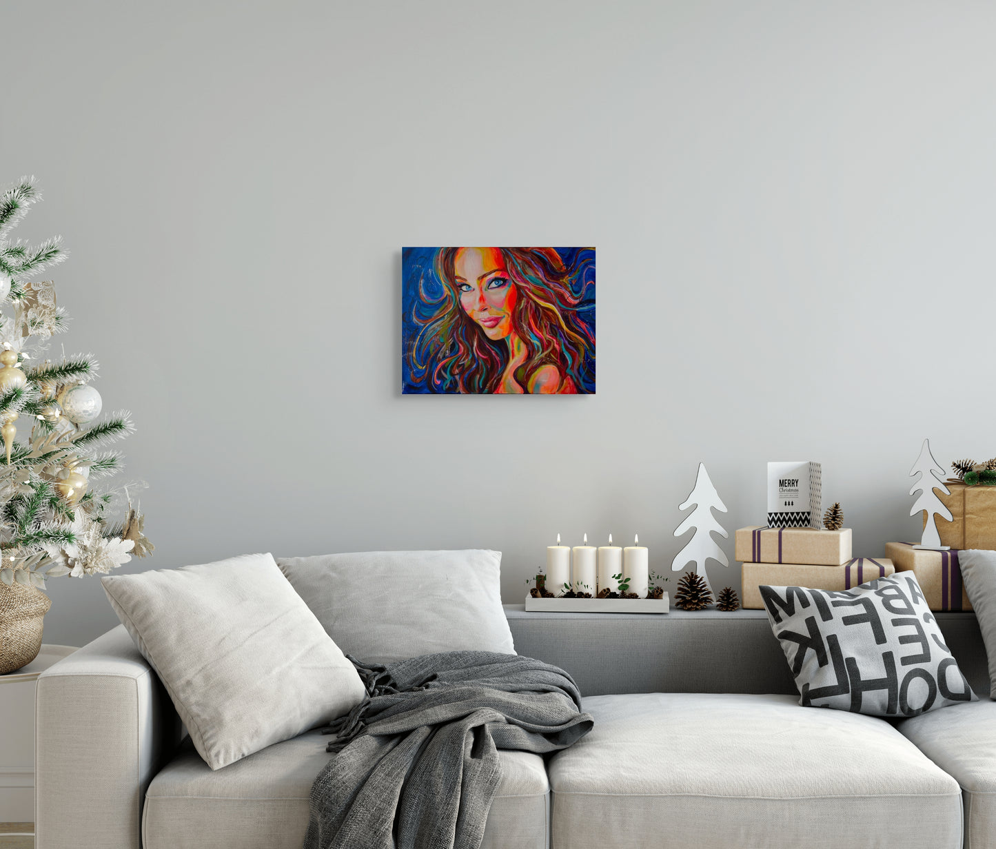 A Black Magic Woman - CANVAS PRINT