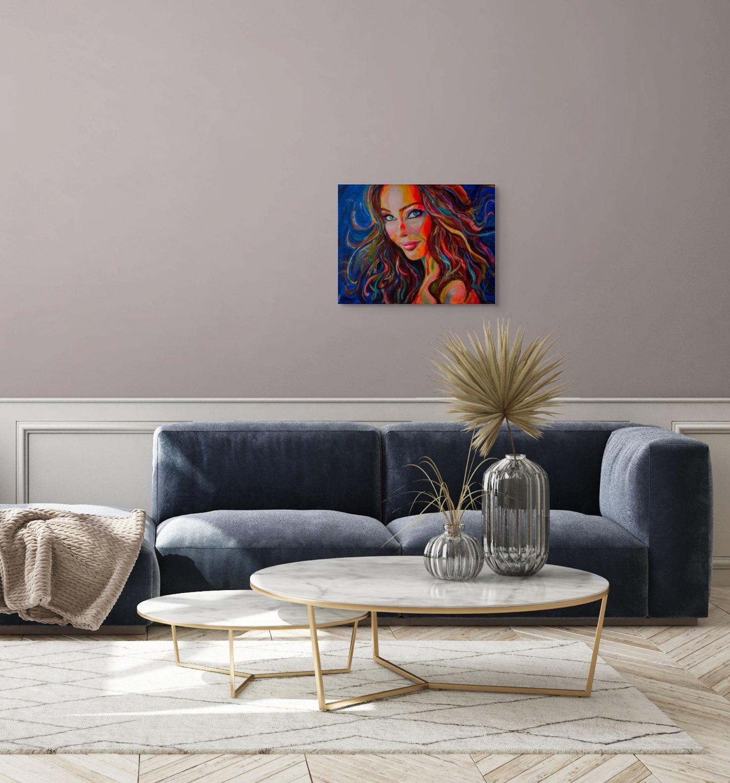 A Black Magic Woman - CANVAS PRINT