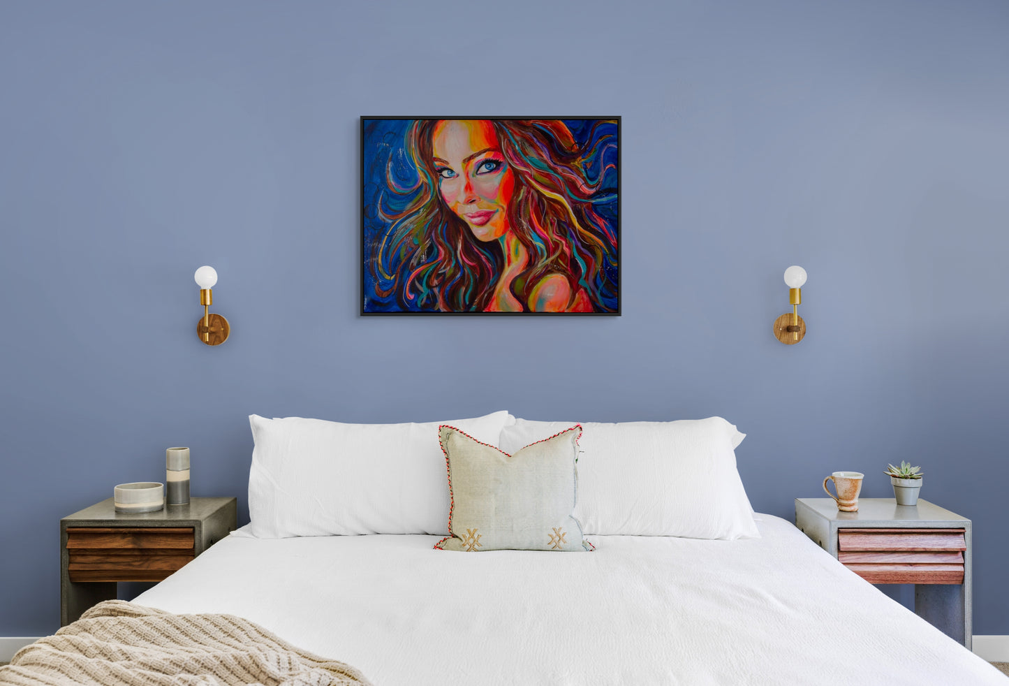 A Black Magic Woman - CANVAS PRINT
