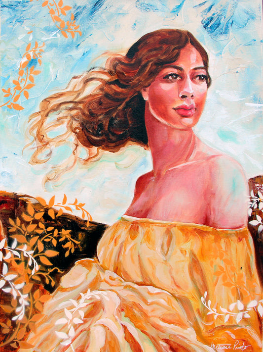 Golden Serenity - Canvas Print