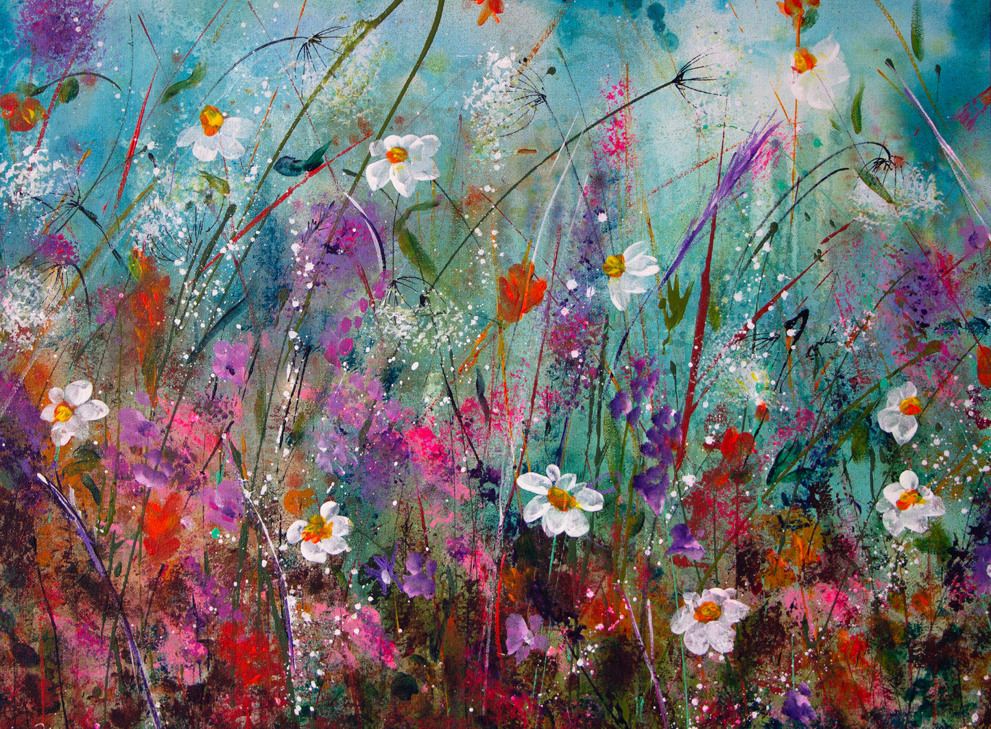 Misty Morning - Original Painting Framed