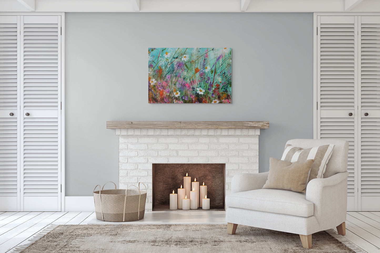 Misty Morning - CANVAS PRINT