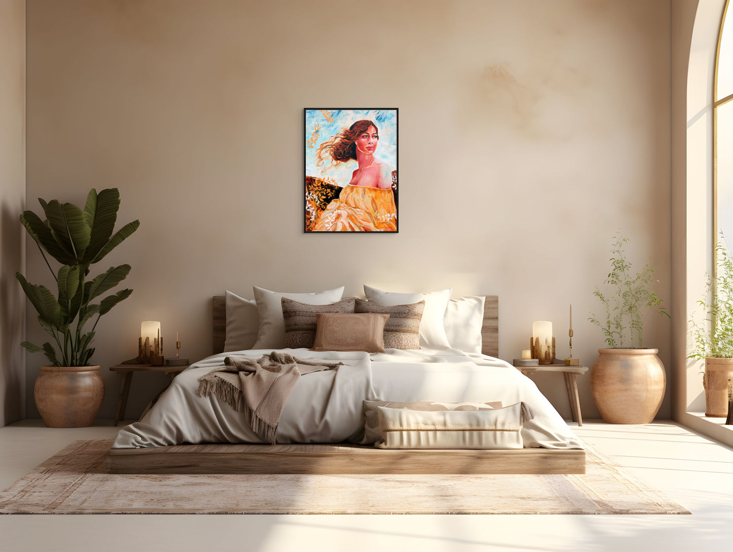 Golden Serenity - Canvas Print
