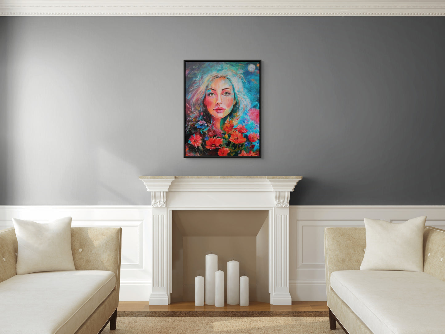 In The Moonlight- Canvas Print