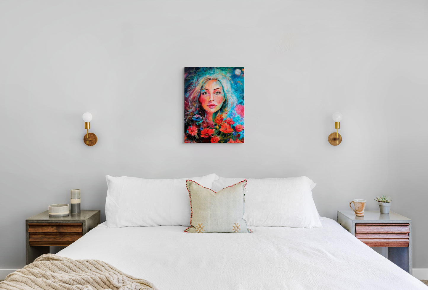 In The Moonlight- Canvas Print